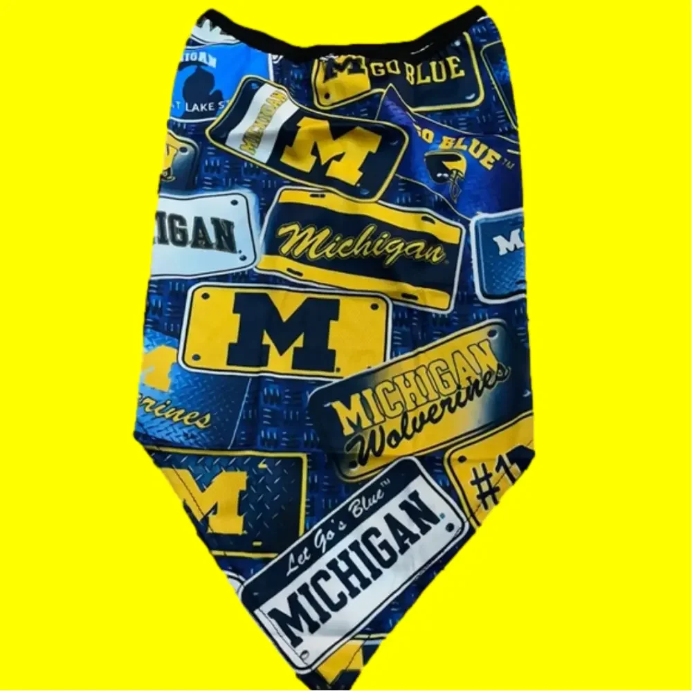 6/$20 Cute Michigan neck gaiter